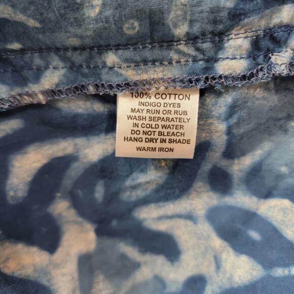 PAX PHILOMENA ISADORA FLORAL COTTON LOUNGE PANTS, SIZE M - Picture 4 of 7